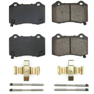 PowerStop Z17 Evolution Ceramic Brake Pads (REAR): Dodge Durango (18-24) / Jeep Grand Cherokee (18-21) w/ Hardware
