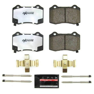 PowerStop Z36 Truck & Tow Brake Pads (REAR): Dodge Durango (18-24) / Jeep Grand Cherokee (18-21) w/ Hardware
