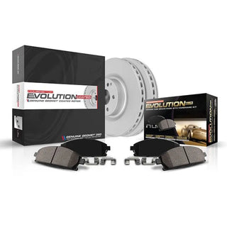 PowerStop Z17 Coated Brake Kit (REAR): Dodge Durango (18-24) / Jeep Grand Cherokee (18-21)
