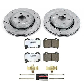 PowerStop Z26 Street Brake Kit (REAR): Dodge Durango (18-24) / Jeep Grand Cherokee (18-21)