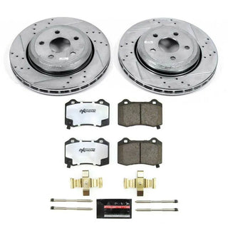 PowerStop Z36 Truck & Tow Brake Kit (REAR): Dodge Durango (18-24) / Jeep Grand Cherokee (18-21)