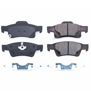 PowerStop Z17 Evo Ceramic Brake Pads (REAR): Dodge Durango (21-24) / Jeep Grand Cherokee (21) / Grand Cherokee WK (22) w/ Hardware