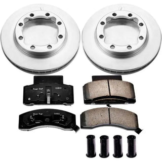 PowerStop Z17 Evolution Geomet Coated Brake Kit (FRONT): Fits Chevy / Dodge / GMC (90-00)