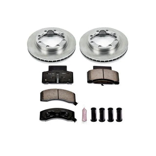 PowerStop Autospecialty Brake Kit (FRONT): Chevrolet K3500 (90-00) / Dodge Ram 2500 (94-99) / Ram 3500 (94-99) / GMC K3500 (90-00)