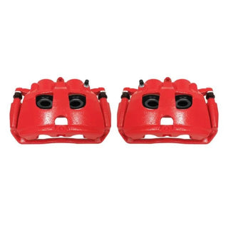 PowerStop Red Calipers (REAR): Dodge Ram 2500 (09-10) / Ram 1500 (12) / Ram 2500 (11-18) / Ram 3500 (09-10 / 11-18) w/ Brackets