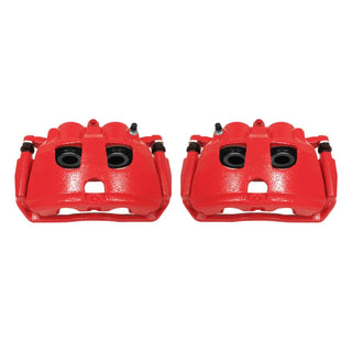 PowerStop Red Calipers (REAR): Dodge Ram 2500 (09-10) / Ram 1500 (12) / Ram 2500 (11-18) / Ram 3500 (09-10 / 11-18) w/ Brackets