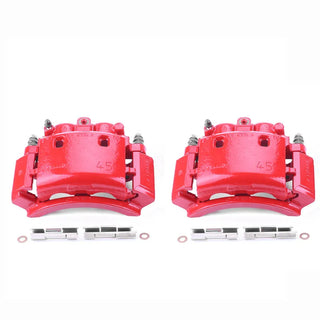 PowerStop Red Calipers (REAR): Dodge Ram 2500 2001 - 2002 w/ Brackets