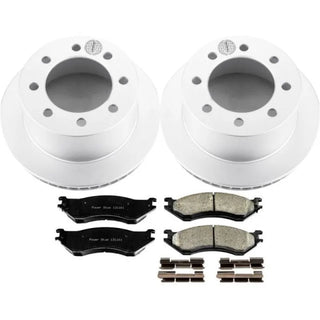 PowerStop Z17 Evolution Geomet Coated Brake Kit (REAR): Dodge Ram 2500 / Ram 3500 01-02