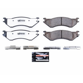 PowerStop Z36 Truck & Tow Brake Pads (REAR): Dodge Ram 2500 / Ram 3500 2001 - 2008 w/ Hardware