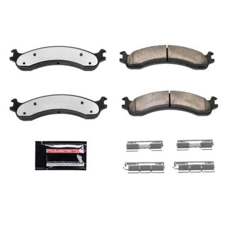 PowerStop Z36 Truck & Tow Brake Pads (FRONT): Dodge Ram 2500 / Ram 3500 2000 - 2002 w/ Hardware
