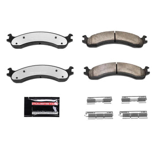 PowerStop Z36 Truck & Tow Brake Pads (FRONT): Dodge Ram 2500 / Ram 3500 2000 - 2002 w/ Hardware