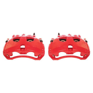 PowerStop Red Calipers (FRONT): Dodge Ram 2500 (09-10) / Ram 1500 (12) / Ram 2500 (11-18) / Ram 3500 (09-10, 11-18) w/ Brackets