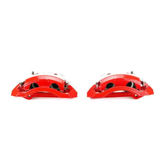 PowerStop Red Calipers (FRONT): Dodge Ram 2500 / Ram 3500 2000 - 2002 w/ Brackets