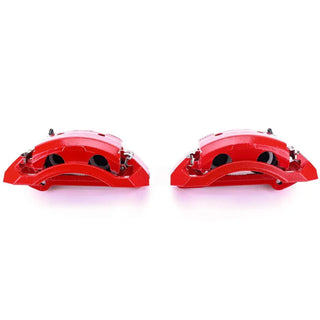 PowerStop Red Calipers (FRONT): Dodge Ram 2500 / Ram 3500 2000 - 2002 w/ Brackets