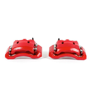 PowerStop Red Calipers (FRONT): Dodge Ram 1500 (06-08) / Ram 2500 (03-08) / Ram 3500 (03-08) w/ Brackets