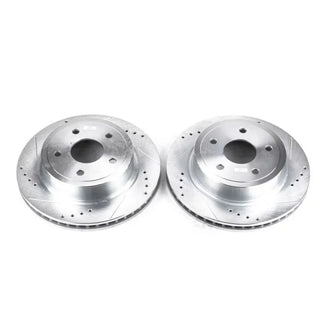 PowerStop Evolution Drilled & Slotted Rotors (REAR): Dodge Ram 1500 (04-06)