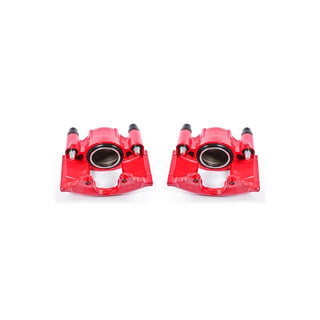 Power Stop 90-93 Cadillac Commercial Chassis Front Red Calipers w/o Brackets - Pair