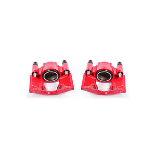 Power Stop 90-93 Cadillac Commercial Chassis Front Red Calipers w/o Brackets - Pair