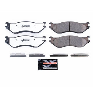 PowerStop Z36 Truck & Tow Brake Pads (FRONT): Dodge Durango (04-06) / Ram 1500 (02) w/ Hardware