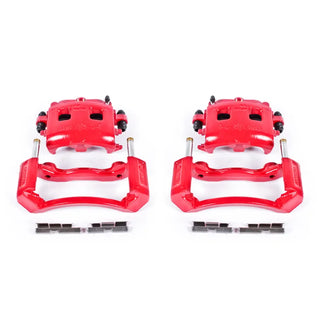 PowerStop Red Calipers (FRONT): Dodge Ram 1500 2002 - 2005 w/ Brackets