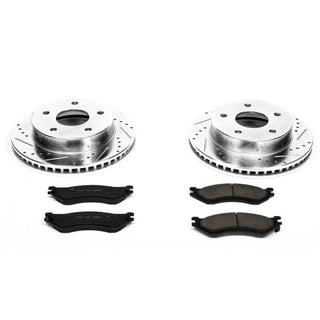 PowerStop Z23 Evolution Sport Brake Kit (FRONT): Dodge Ram 1500 2000 - 2001