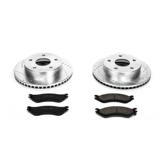 PowerStop Z23 Evolution Sport Brake Kit (FRONT): Dodge Ram 1500 2000 - 2001