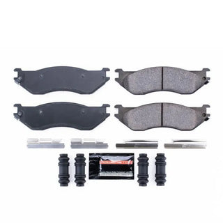 PowerStop Z23 Evolution Sport Brake Pads (FRONT): Dodge Durango (04-06) / Ram 1500 (02) w/ Hardware