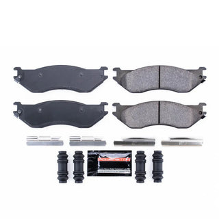 PowerStop Z23 Evolution Sport Brake Pads (FRONT): Dodge Durango (04-06) / Ram 1500 (02) w/ Hardware