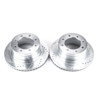 PowerStop Evolution Drilled & Slotted Rotors (REAR): Dodge Ram 1500 (06-08) / Ram 2500 (03-08) / Ram 3500 (03-08)