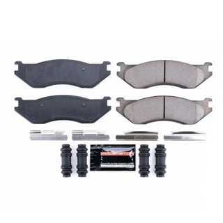 PowerStop Z23 Evolution Sport Brake Pads (FRONT): Dodge B1500 / Durango / Ram 1500 Van w/ Hardware