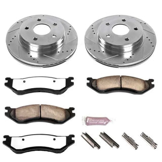 PowerStop Z36 Truck & Tow Brake Kit (FRONT): Dodge Ram 1500 2003 - 2005