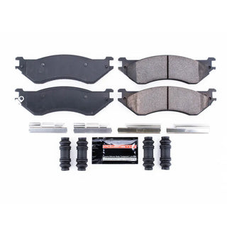 PowerStop Z23 Evolution Sport Brake Pads (FRONT OR REAR): Dodge Ram 1500 (04-08) w/ Hardware