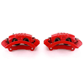 PowerStop Red Calipers (REAR): Dodge Ram 1500 (06-08) / Ram 2500 (03-08) / Ram 3500 (03-08) w/ Brackets