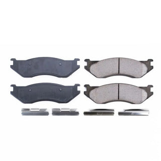PowerStop Z17 Ceramic Brake Pads (FRONT): Dodge B1500 / Durango / Ram 1500 (98-05) w/ Hardware