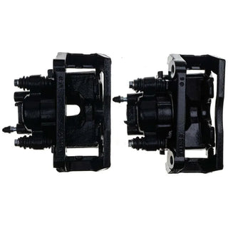 PowerStop Black Calipers (REAR): Fits Dodge / Ram (02-24) w/ Bracket - Black
