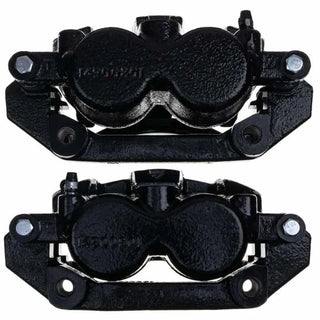 PowerStop Black Calipers (FRONT): Dodge Dakota / Durango / Ram 1500 (07-24) w/ Bracket