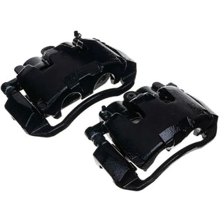 PowerStop Black Calipers (FRONT): Dodge Dakota / Durango / Ram 1500 (07-24) w/ Bracket