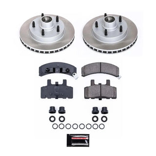 PowerStop Semi-Coated Rotor Kit (FRONT): Dodge Ram 1500 1994 - 1999