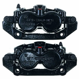 PowerStop Black Caliper (FRONT): Dodge Dakota (05-08) / Ram 1500 (06-08) w/ Bracket