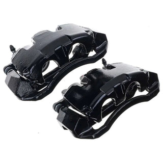 PowerStop Black Caliper (FRONT): Dodge Dakota (05-08) / Ram 1500 (06-08) w/ Bracket