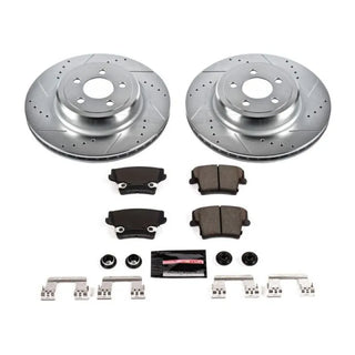 PowerStop Z23 Evolution Sport Brake Kit (REAR): Dodge Charger (06-14) / Magnum (06-08)