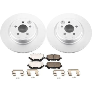 PowerStop Z17 Evolution Geomet Coated Brake Kit (REAR): Dodge Charger 14-23