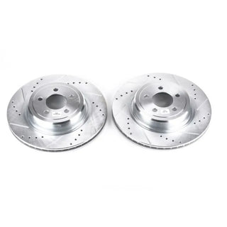 PowerStop Evolution Drilled & Slotted Rotors (REAR): Dodge Charger (06-23) / Magnum (06-08)