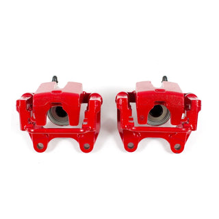 PowerStop Red Calipers (REAR): Dodge Challenger (09-10) / Charger (06-16) / Magnum (05-08) w/ Brackets