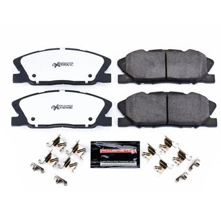 PowerStop Z26 Extreme Street Brake Pads (FRONT): Dodge Challenger (18) / Charger (14-23) w/ Hardware