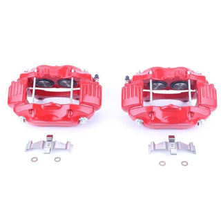 PowerStop Red Calipers (FRONT): Fits Chrysler / Dodge / Jeep (05-23) - Red