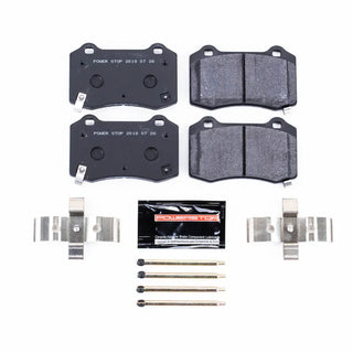 PowerStop Track Day Brake Pads (REAR): Fits Chrysler / Dodge / Jeep (05-23) w/ Hardware