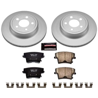 PowerStop Z17 Evolution Geomet Brake Kit (REAR): Fits Chrysler / Dodge (05-24) w/ Hardware