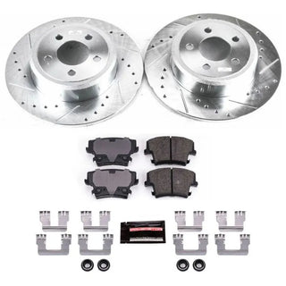 PowerStop Z23 Evolution Sport Brake Kit (REAR): Chrysler 300 (05-23) / Dodge Challenger (09-23) / Charger (06-23) / Magnum (05-08)
