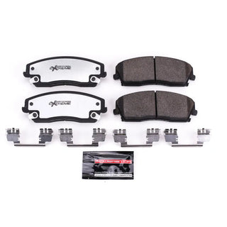 PowerStop Z26 Extreme Street Brake Pads (FRONT) w/ Hardware: Fits Chrysler / Dodge / Magnum (05-24)